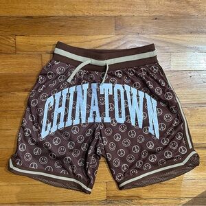 Chinatown Market Smiley Cabana Basketball Shorts NEW WITH TAGS!